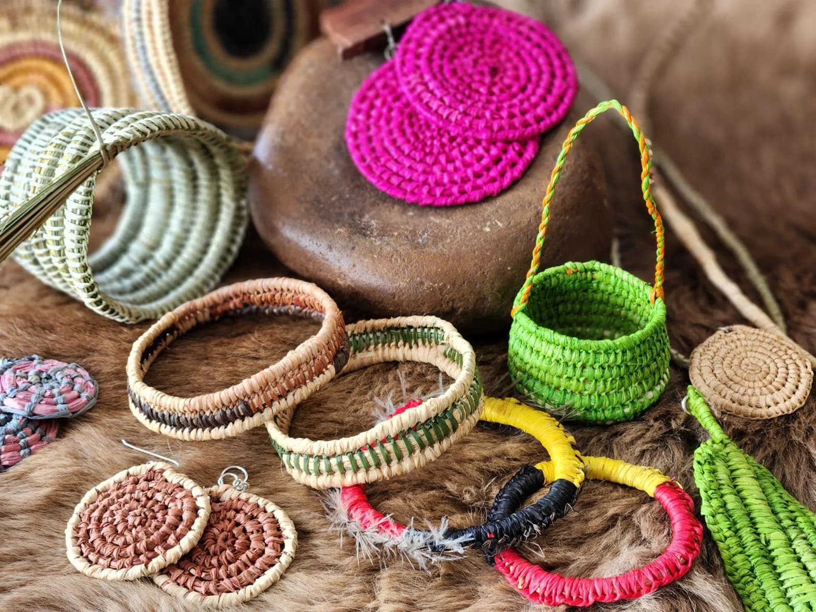 Wadawurrung Weaving - Wrapped and Coiled Sisal