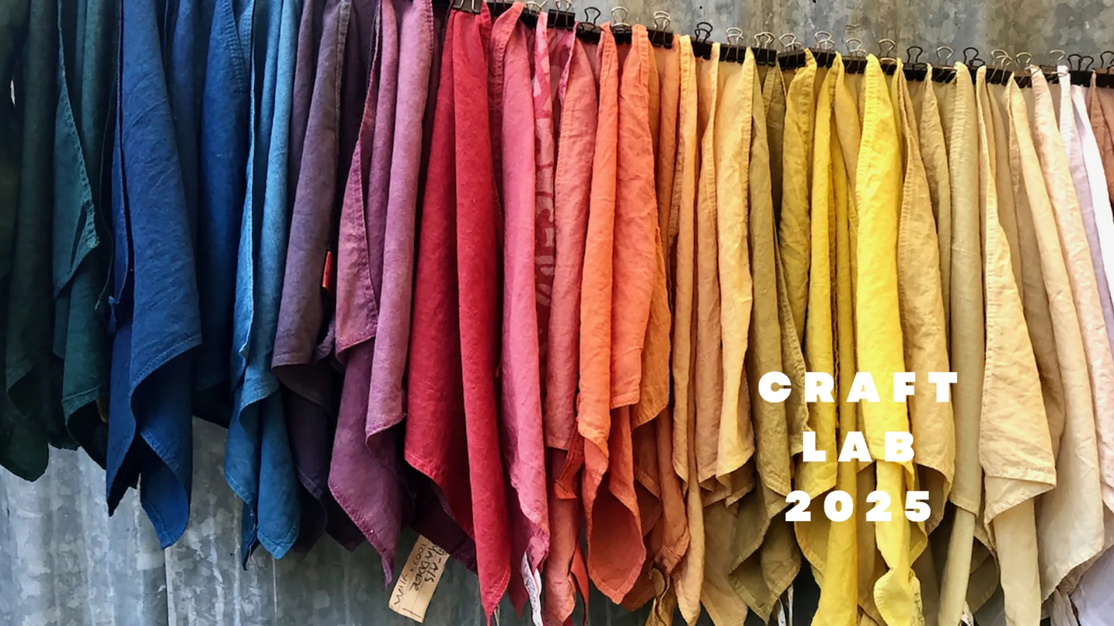 Natural Dye - Colour Rainbow