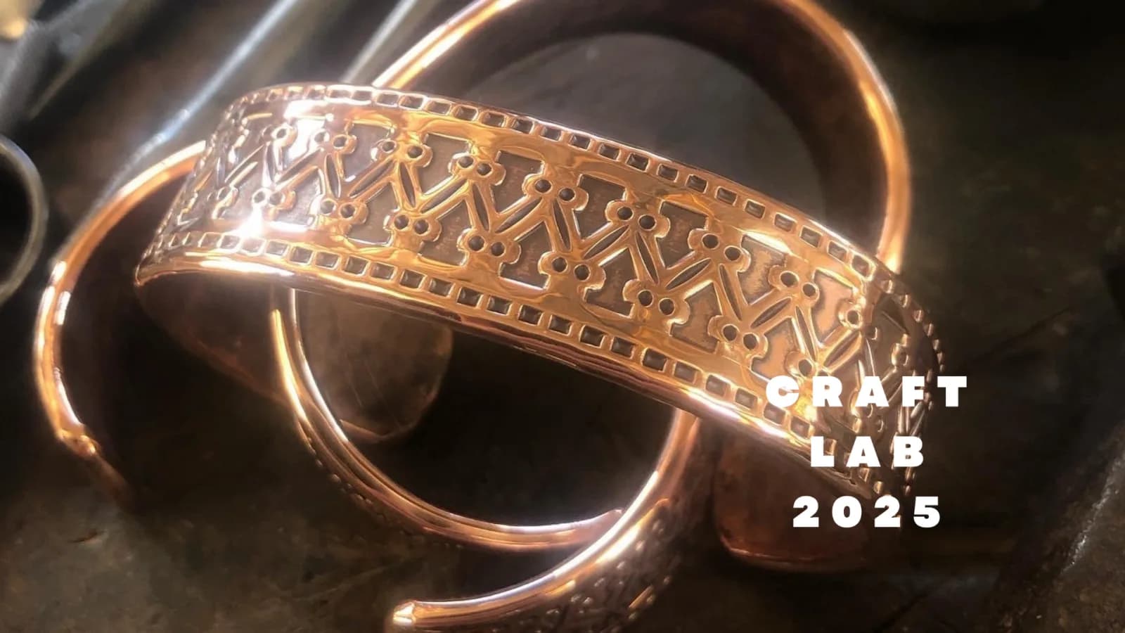 Norse Inspired Brass & Copper Cuffs