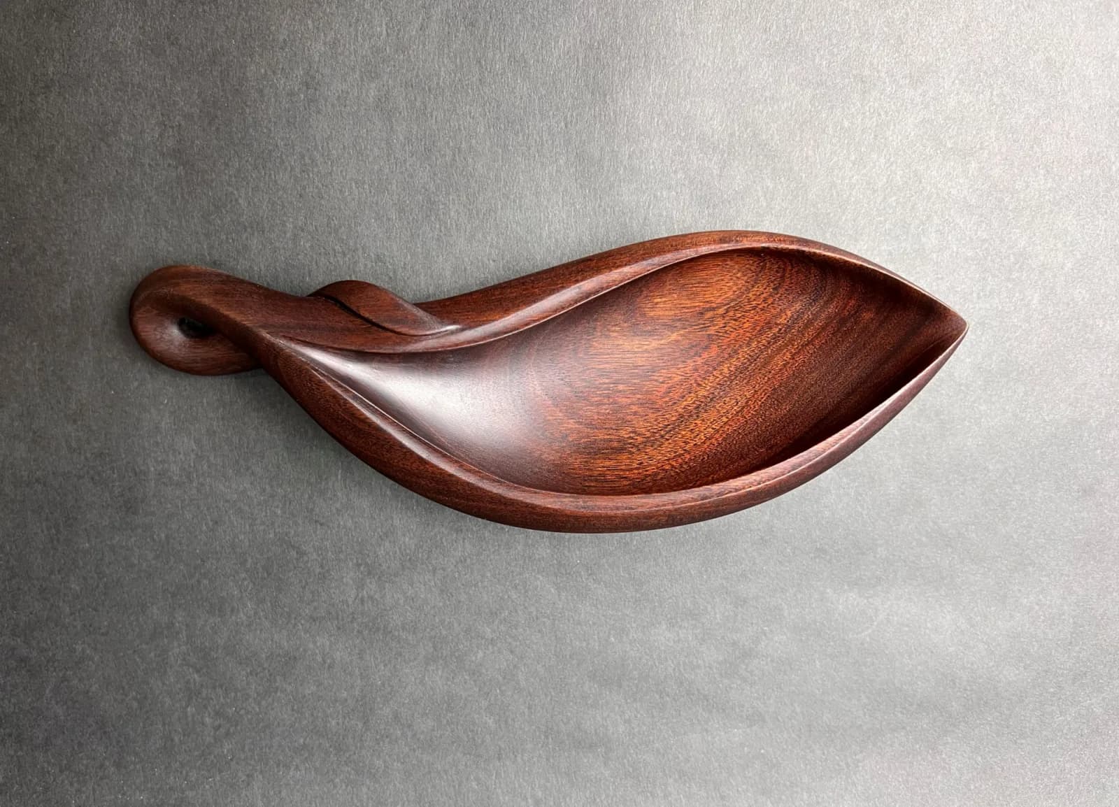 Chase the Lines Wood Carving