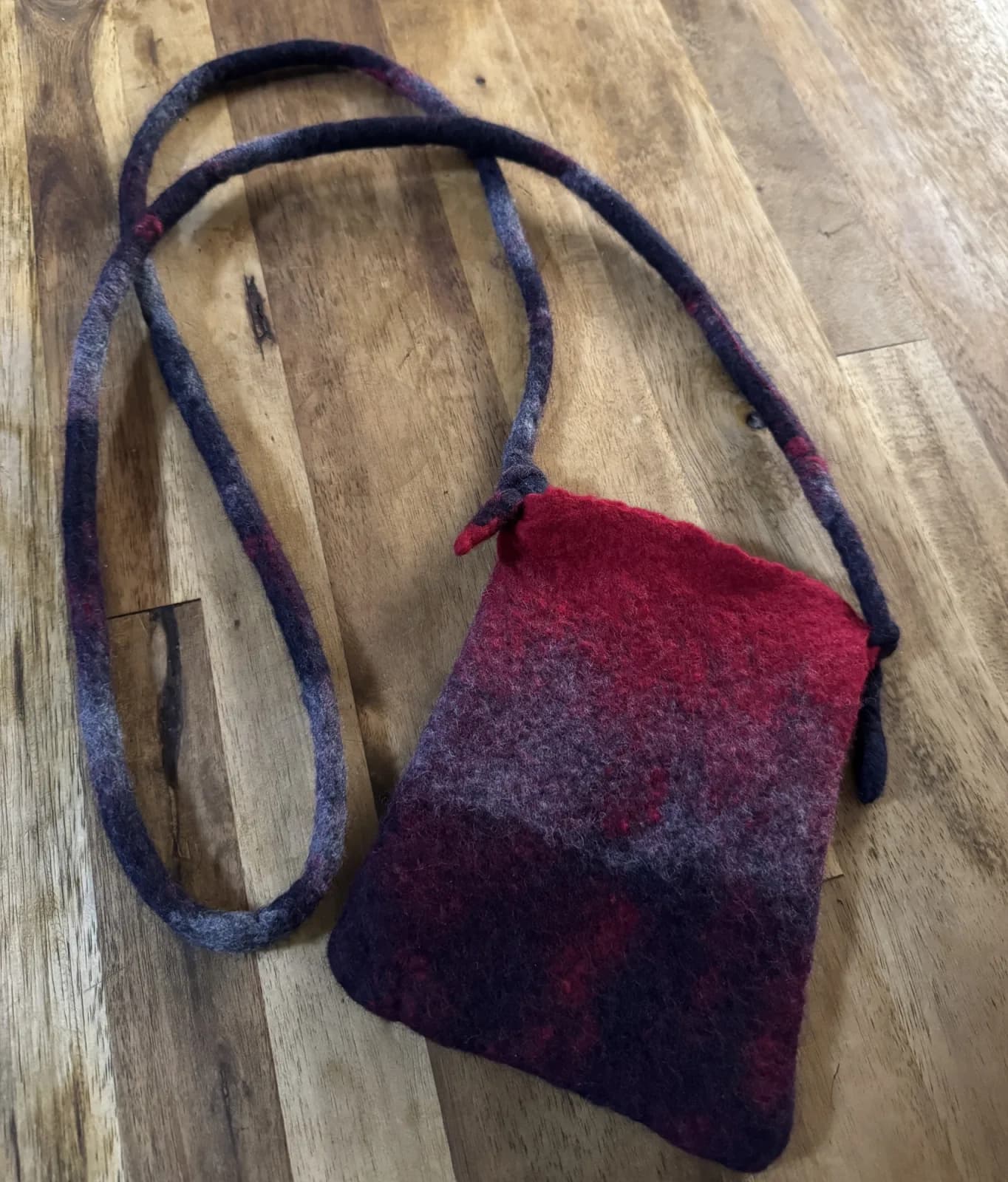 Wet Felt - Small Cross-Body Bag
