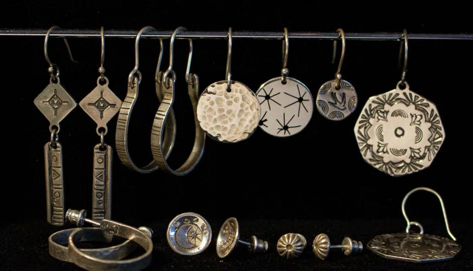 Silversmithing - Earrings