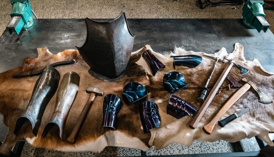 Armour Smithing - Make an Arm Harness