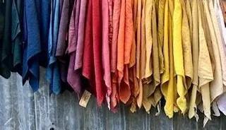Natural Dye Colour Rainbow: Cotton