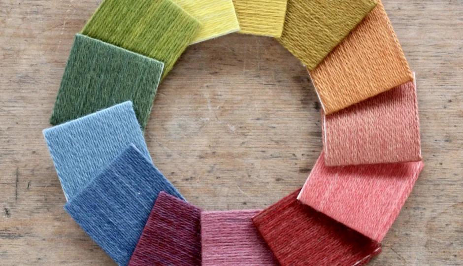 Natural Dye Colour Rainbow: Wool