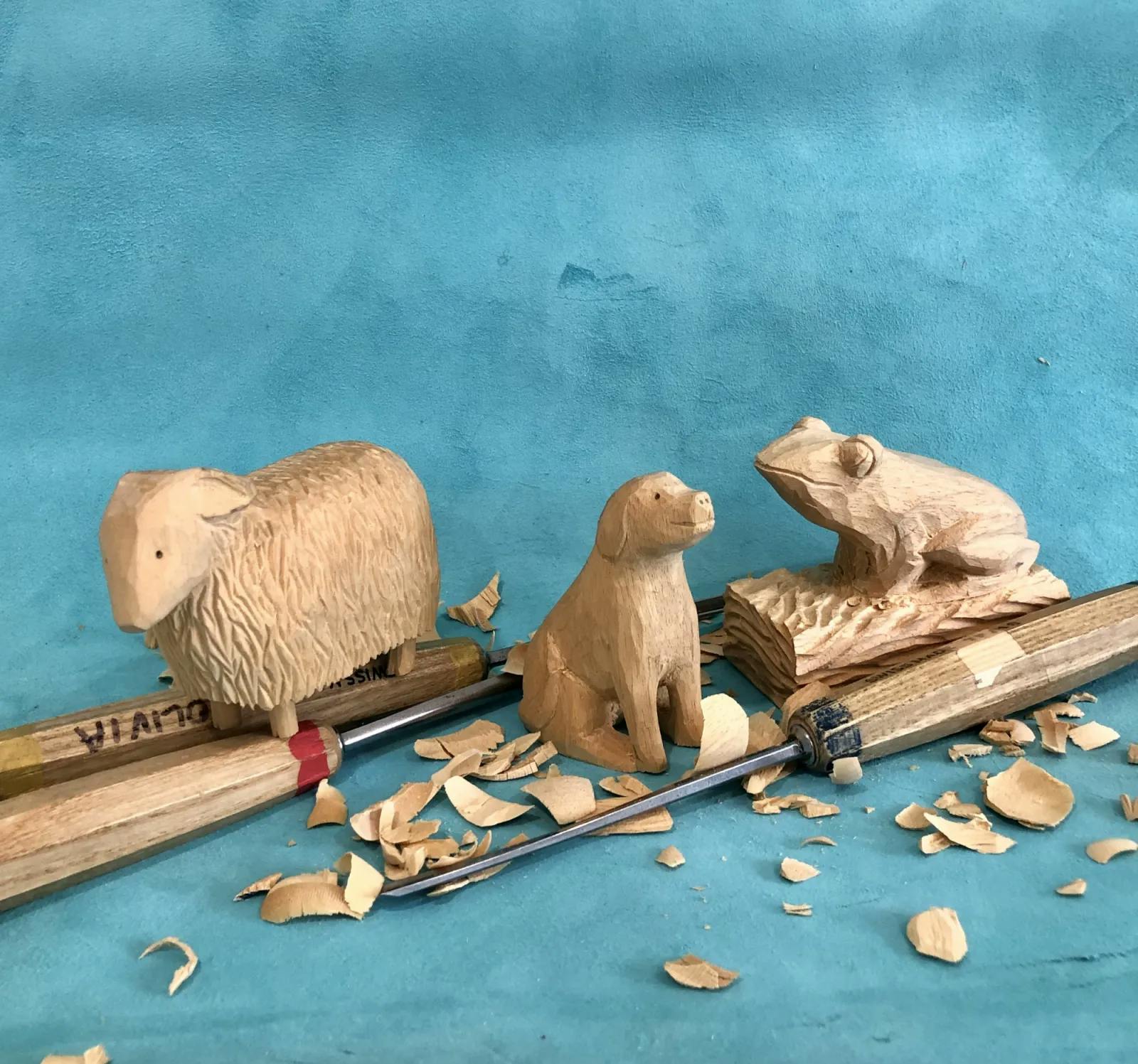Carving in the Round - 3D Animal Carving