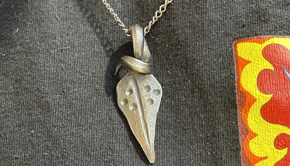 Forge Your Own Leaf Pendant